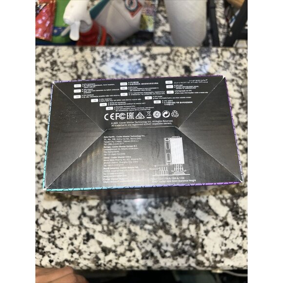 Cooler Master Hyper 212 Black Edition RGB 120mm CPU Cooling Fan New In Box OB.48 - Picture 5 of 7